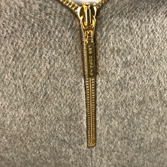 Les Copains Gray Brown Suit 2pc Skirt Career Set - Picture 7 of 7